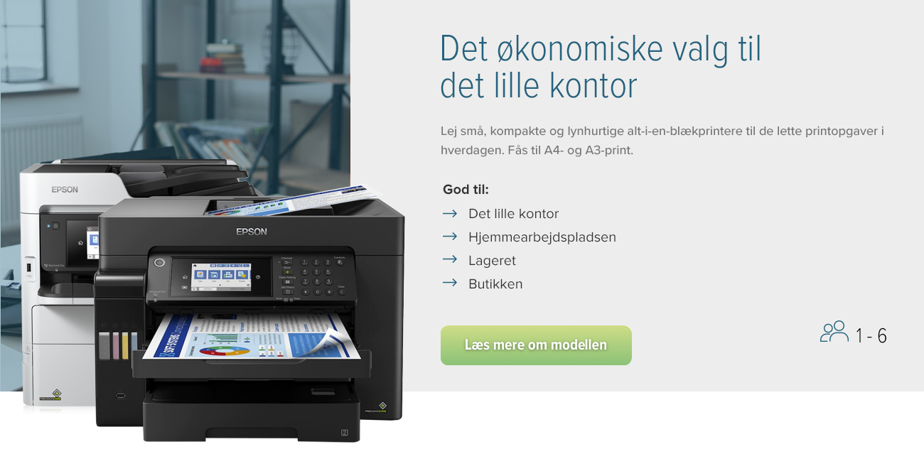 Det økonomiske valg til det lille kontor
