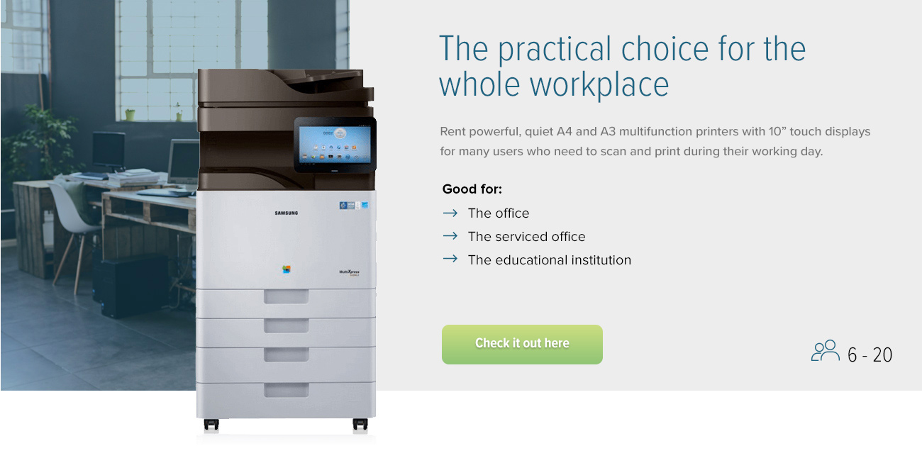 The practical choice for the whole workplace